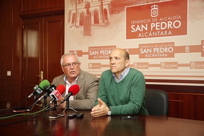 Piña y Osorio concejales de OSP Marbella San Pedro independientes