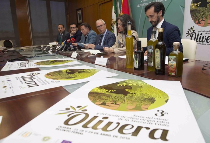 Presenación de la III Feria del olivar y del aceite de la Sierra de Cádiz