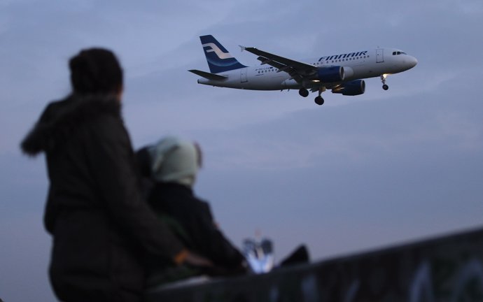 Avión de Finnair