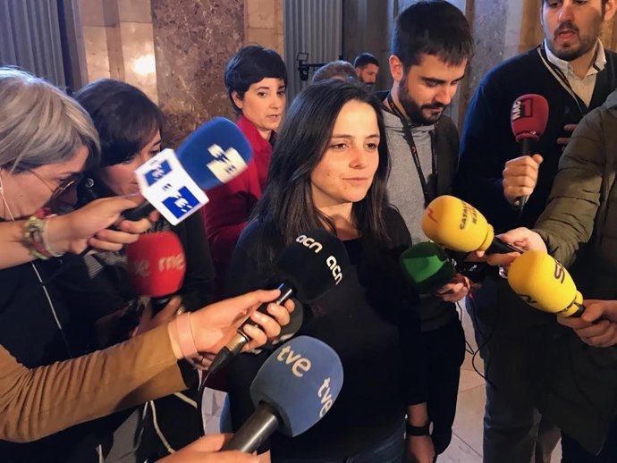 La diputada de la CUP Maria Sirvent