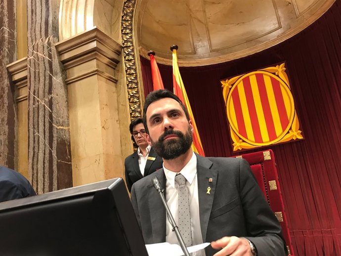 El president del Parlament, Roger Torrent