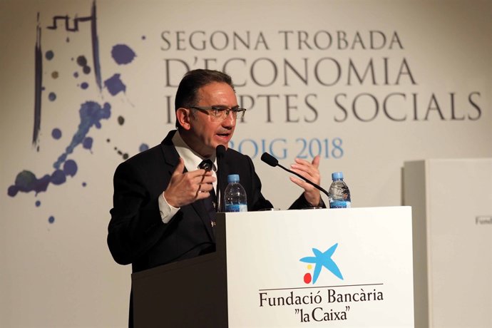 El director de la Fundació Bancària La Caixa, Jaume Giró