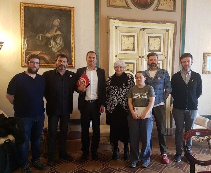 D.Sabater,L.de Magestris, Ò.Camps, R.Gatti, I.Forenza i M.Urbán