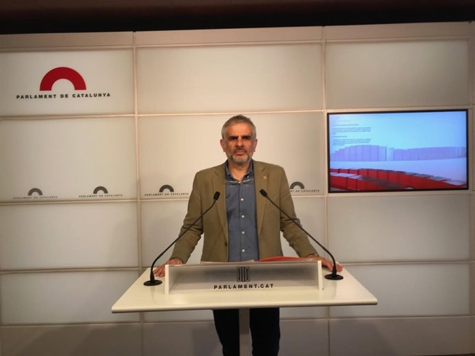 El portaveu de Cs al Parlament, Carlos Carrizosa