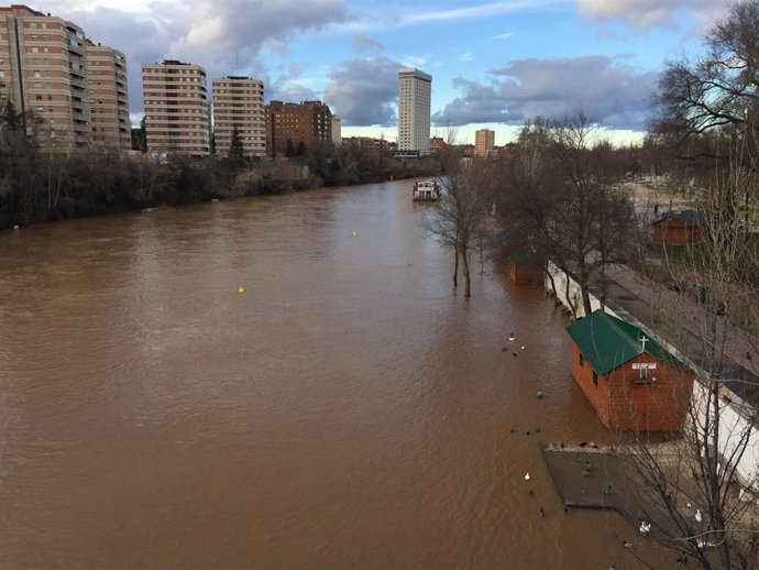 Imagen de recurso del río Pisuerga en Valladolid