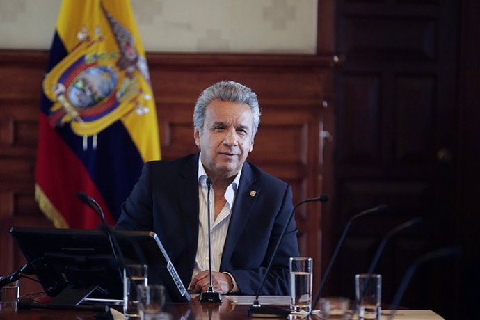 El presidnete de Ecuador, Lenín Moreno