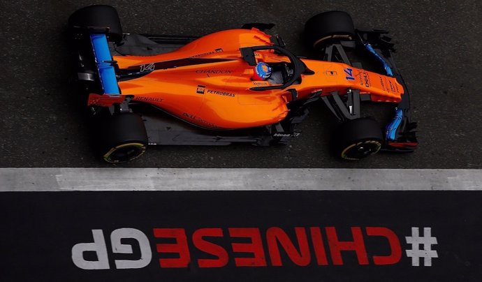 Fernando Alonso (McLaren) en China