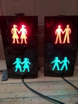 El semàfor inclusiu que s'instal·larà a Canovelles