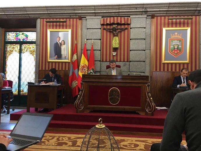 Pleno del Ayuntamiento de Burgos, 13-4-18