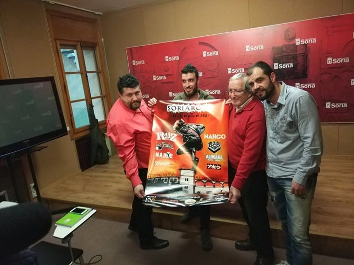 El cartel ganador del Soria Rock