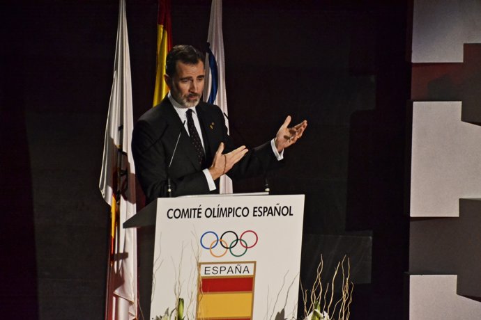 El Rey Felipe VI en el Comité Olimpico Español 