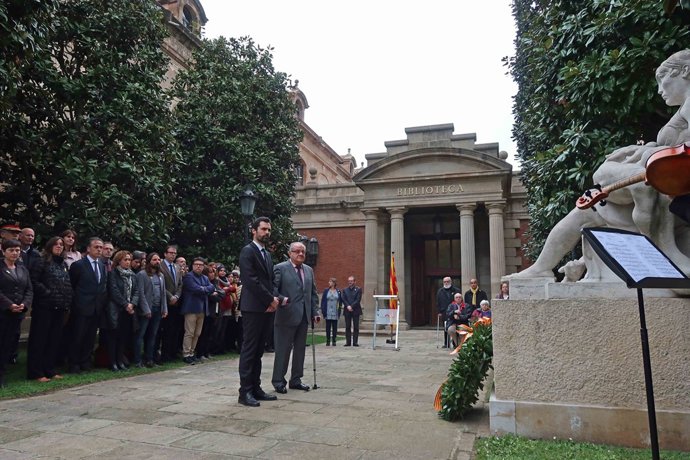 Pres. Roger Torrent,Pere Fortuny (Associació pro memòria dels immolats)