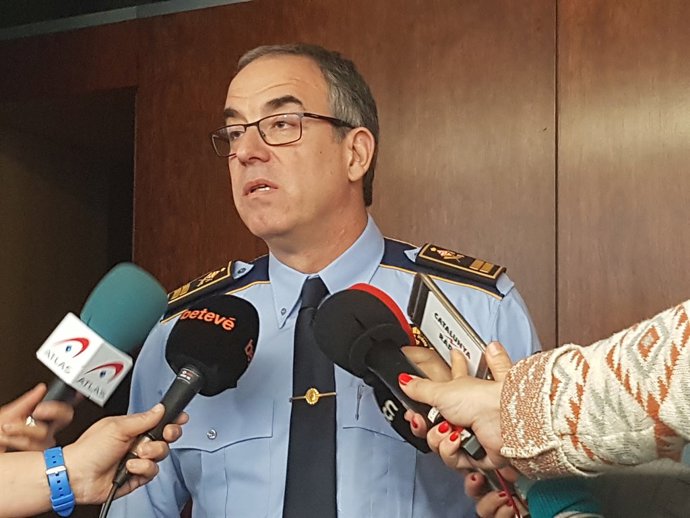L'intendent major de la Guàrdia Urbana Ricardo Salas