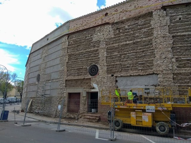 Obras en plaza de toros de Ciudad Real