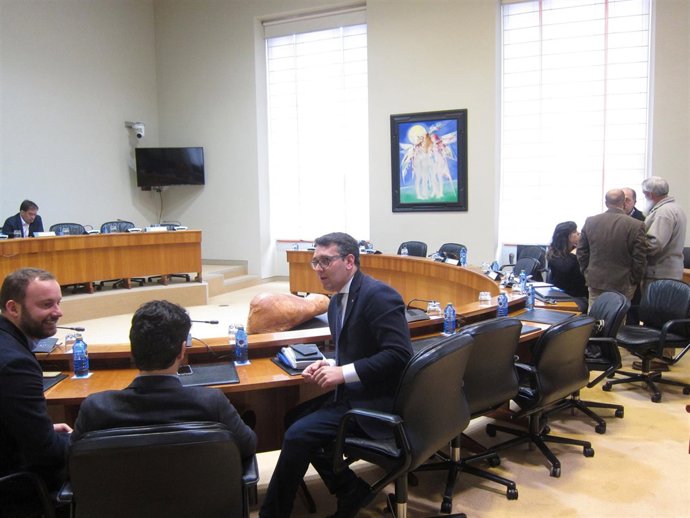 Comisión de incendios en el Parlamento gallego