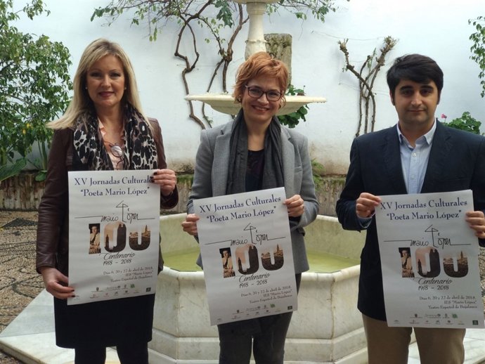 Ruz (centro), en la presentación de las jornadas