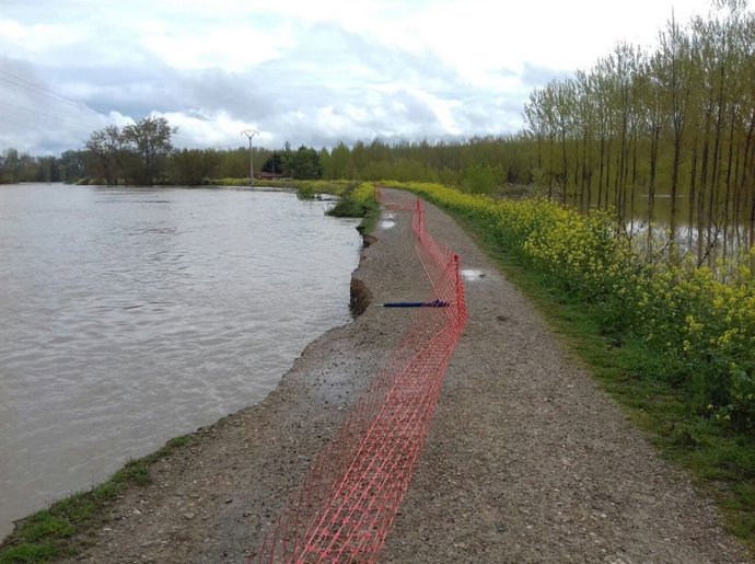 Situación río en Alfaro