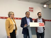 El PSPV defiende que "no hay trama, ni financiación ilegal" y la documentación es un "cortapega" del "topo" Ciscar