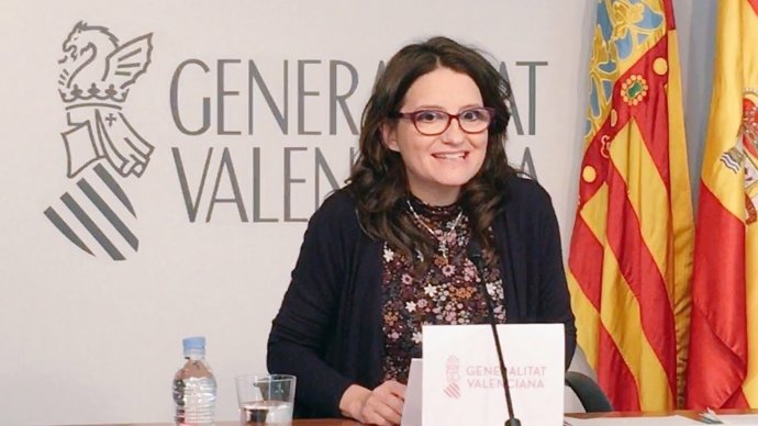 La portavoz del Consell, en la comparecencia tras el pleno