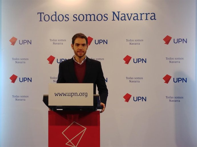 Sergio Sayas, parlamentario de UPN en la comisión de Salud