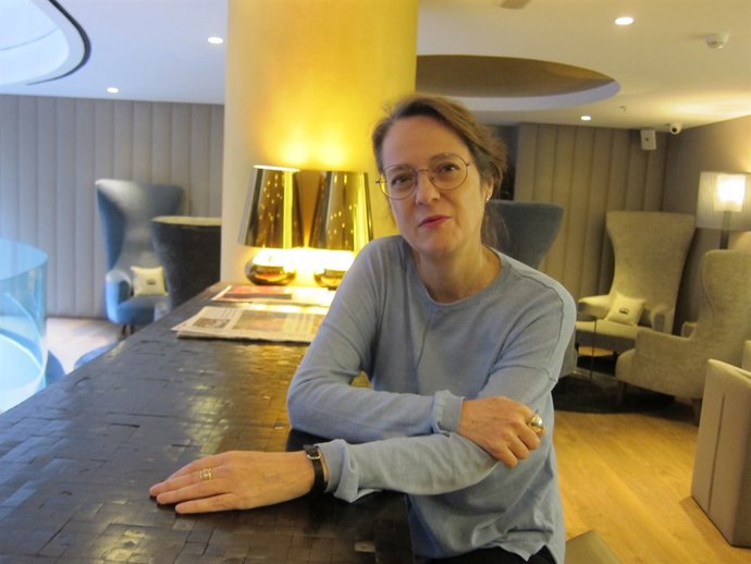 L'escriptora Marta Sanz