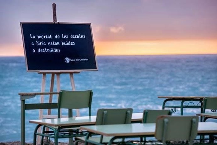 Campanya de Save the Children sobre la infància a Síria