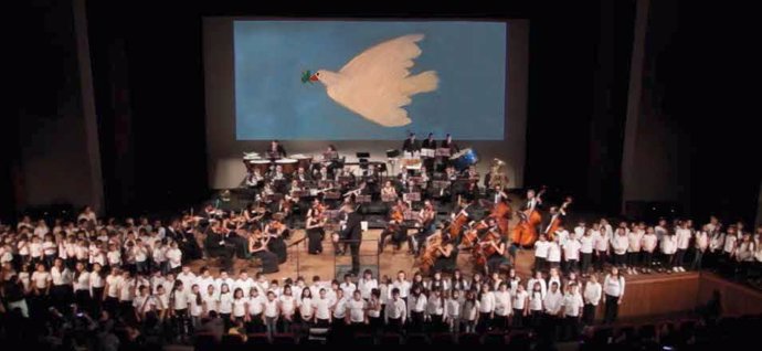 Concierto paz orquesta provincial sinfónica Diputación de Málaga