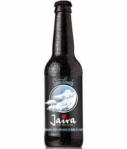 Cerveza de agua de nube atlántica de la empresa Jaira
