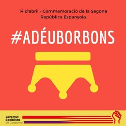 Imatge de la JSC commemorativa de la II República 