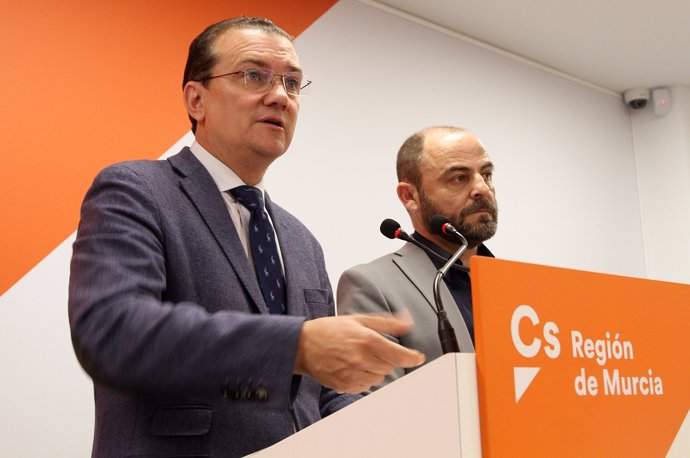 Garaulet y José Luis Martínez, diputados Cs en Congreso