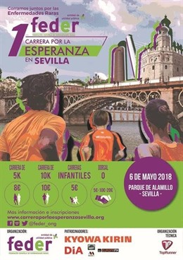 Celebración de la primera 'Carrera por la esperanza' en Sevilla