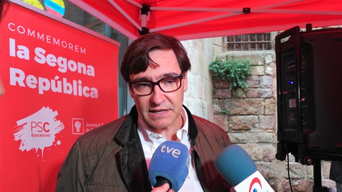 El secretari d'organització del PSC, Salvador Illa