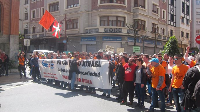 Manifestación en Barakaldo