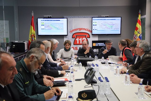 Reunión del CECOP este sábado en Zaragoza.