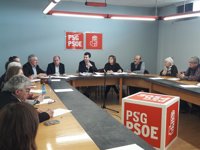 Gonzalo Caballero reivindica que el PsdeG es la "alternativa de izquierdas" para "retirar a Feijóo de Galicia"