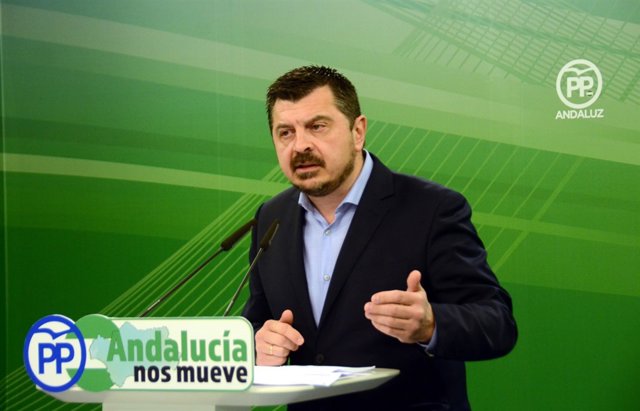 El vicesecretario de Organización del PP-A, Toni Martín