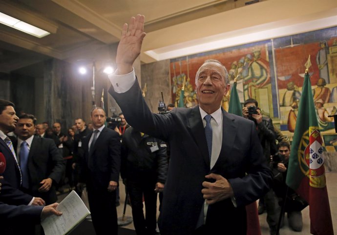 El presidente electo de Portugal, el conservador Marcelo Rebelo de Sousa