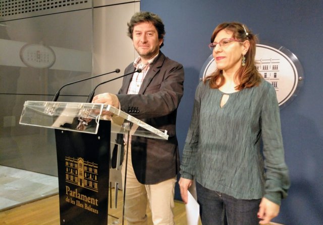 Alberto Jarabo y Laura Camargo en rueda de prensa 