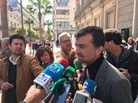 Maíllo (IU) espera que en la reunión de Susana Díaz con Rajoy se aborde "el sostenimiento de los servicios públicos"
