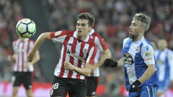 Iñigo Córdoba en el Athletic - Deportivo