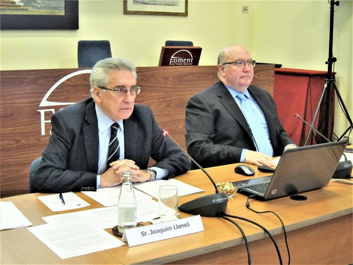 Joaquim Llansó, Salvador Guillermo (Foment del Treball)