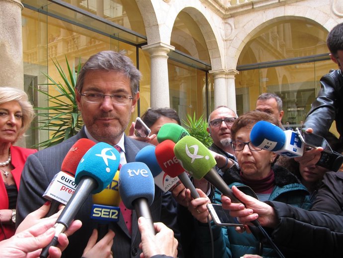   El Ministre De Justícia, Rafael Catalá                            