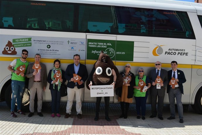 Campaña informativa sobre la importancia del test de cribado de colon Aecc cánce