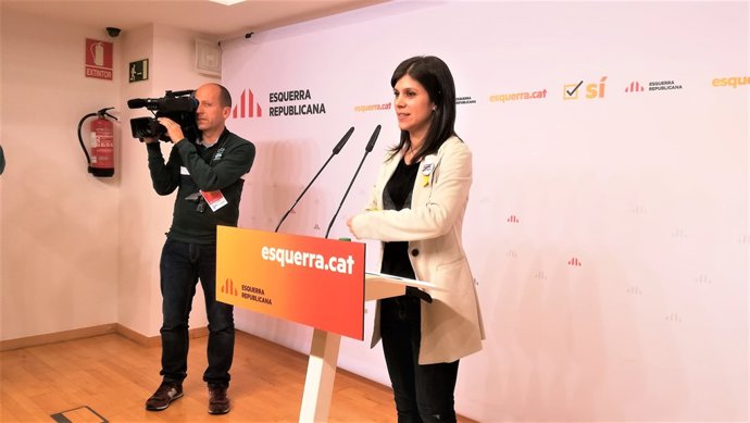 Marta Vilalta, portaveu d'ERC