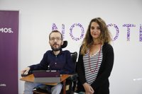 Podemos advierte a Ciudadanos de que una "salida a la murciana" de Cifuentes es "un timo"