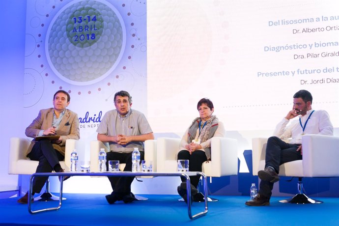 Dr. Miguel Ángel Torralba,  Dr. Alberto Ortiz, Dra. Pilar Giraldo, Dr. Jordi Día