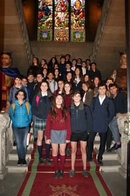 Vista colegios a la sede del Consell