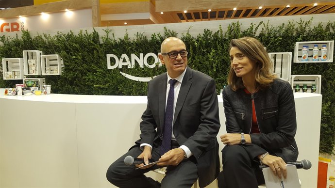 Jordi Miró i Cristina Kenz (Danone Iberia)