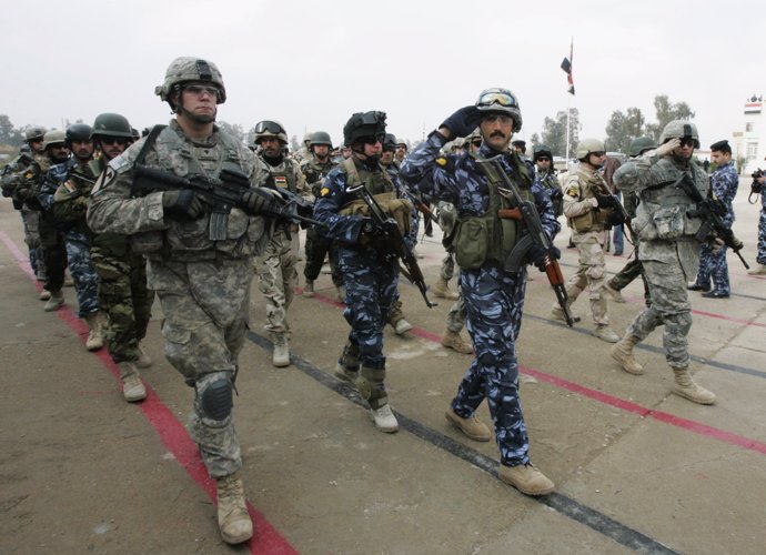 Formación De Militares Iraquíes Por Parte De EEUU