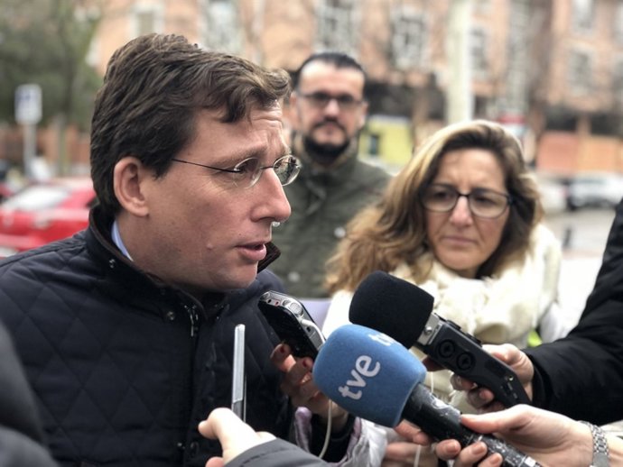 El portavoz del PP en el Consistorio madrileño, José Luis Martínez-Almeida